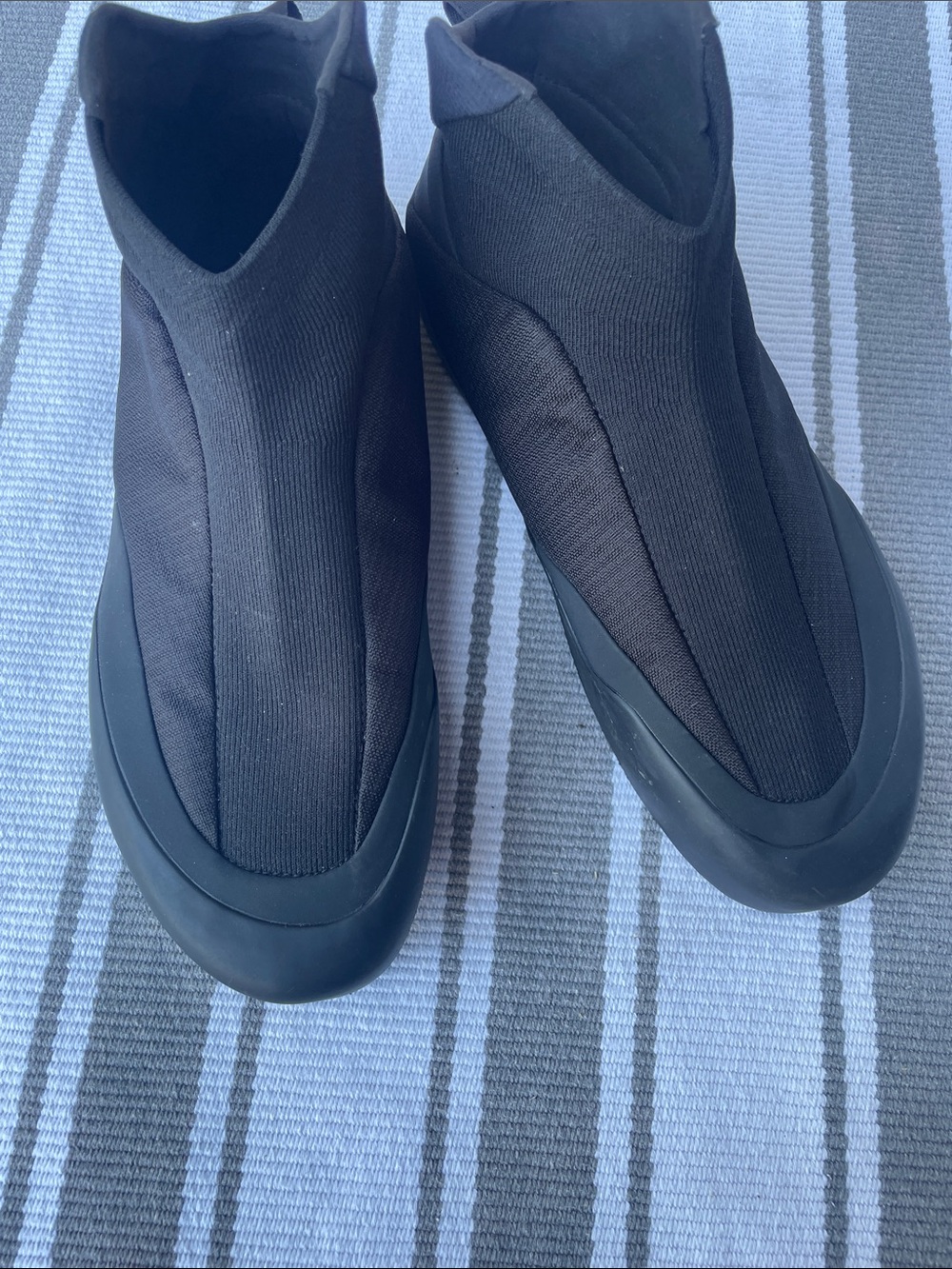 Arc'teryx Black Slip-On Sock Sneakers - Picture 2 of 6